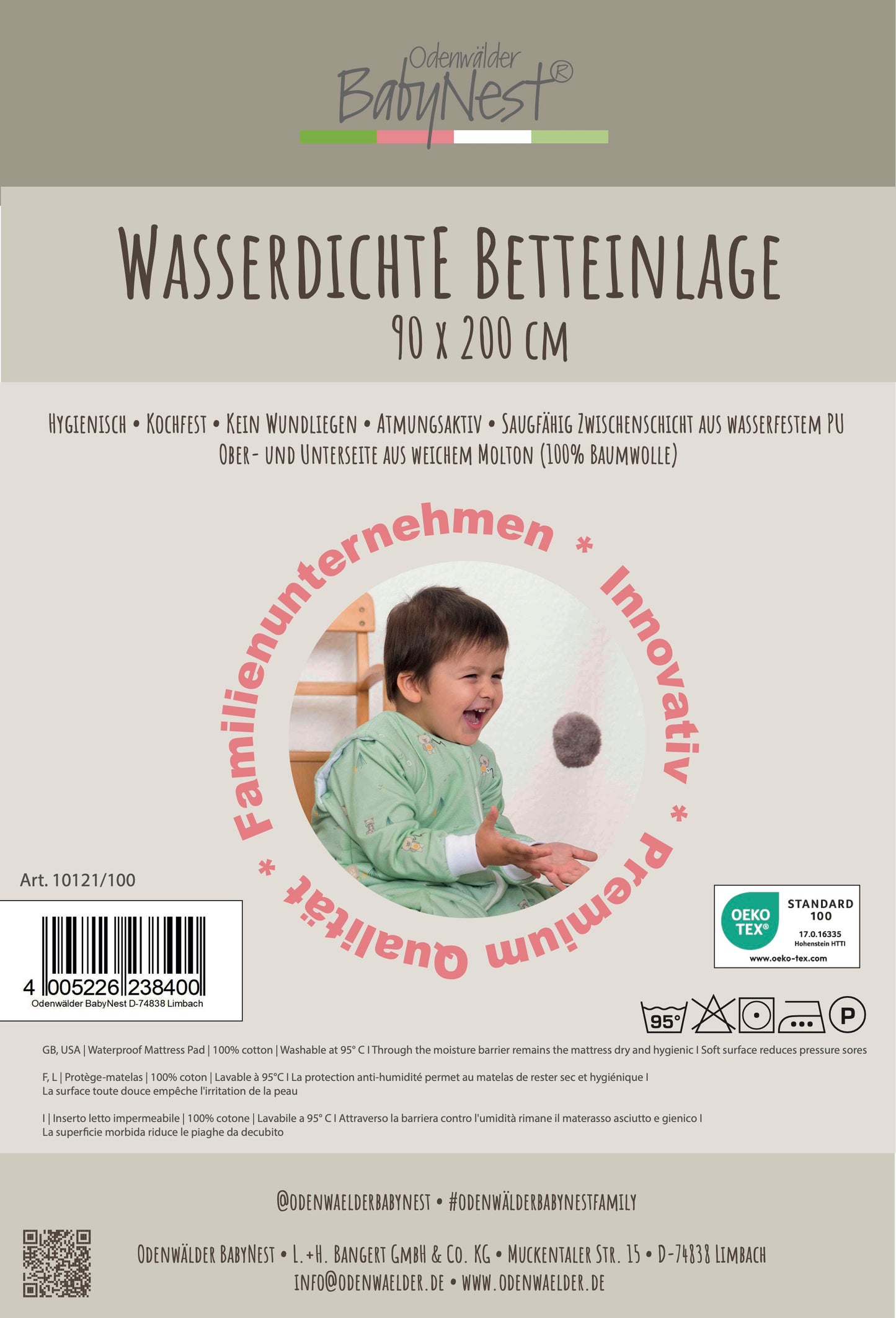 Wasserdichte Betteinlage