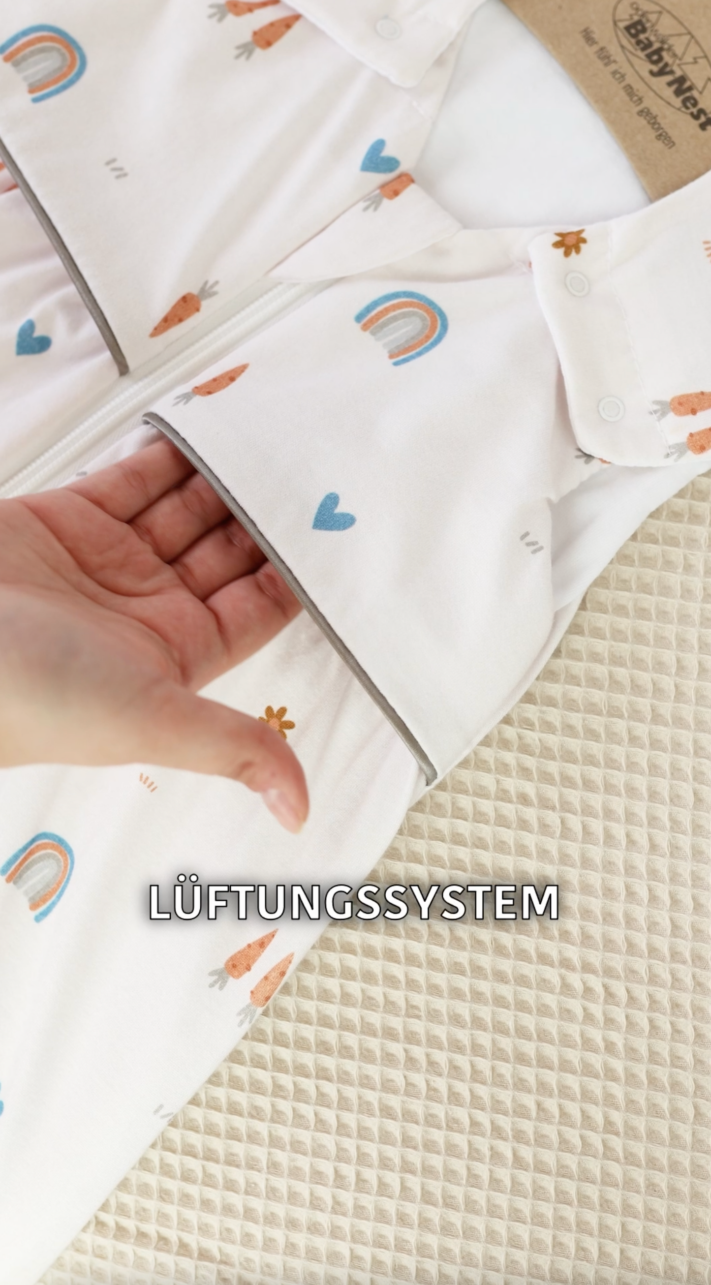 anni light Jersey-Schlafsack