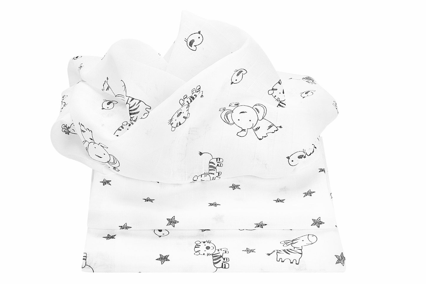 Muslin nappies Farm 3-pack