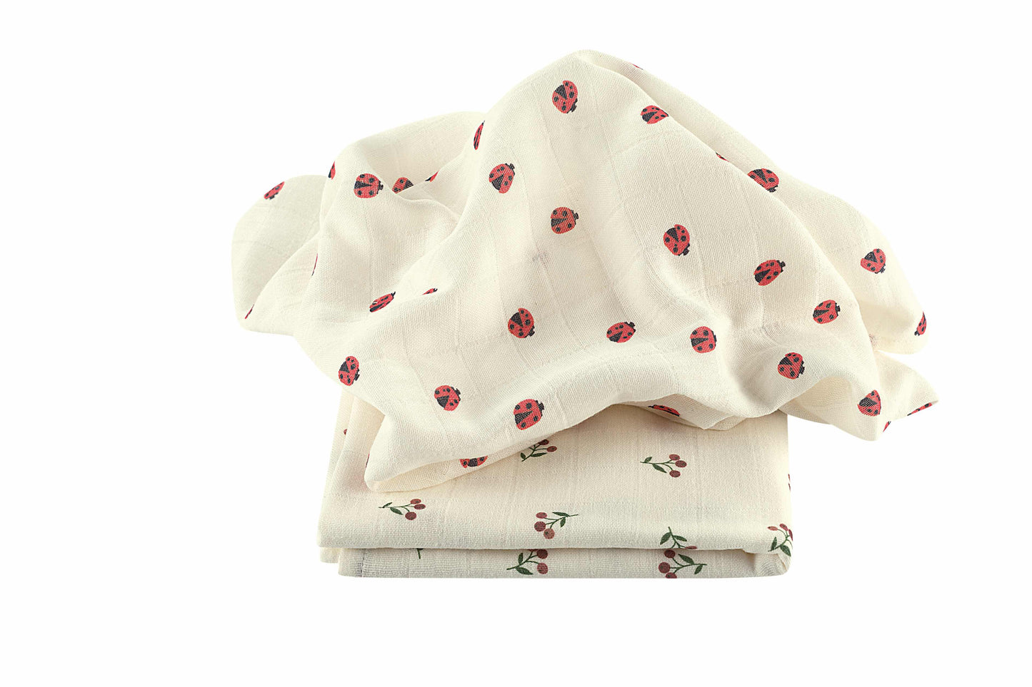 Muslin nappies beetle 2-pack