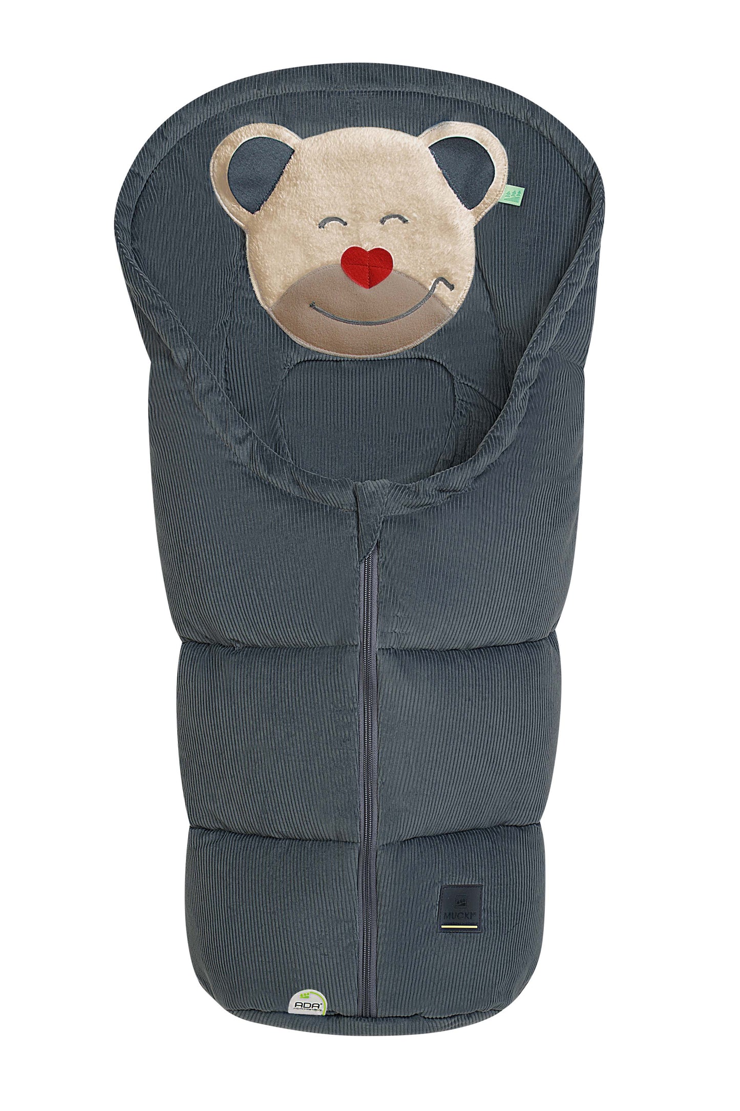 Corduroy footmuff Mucki®