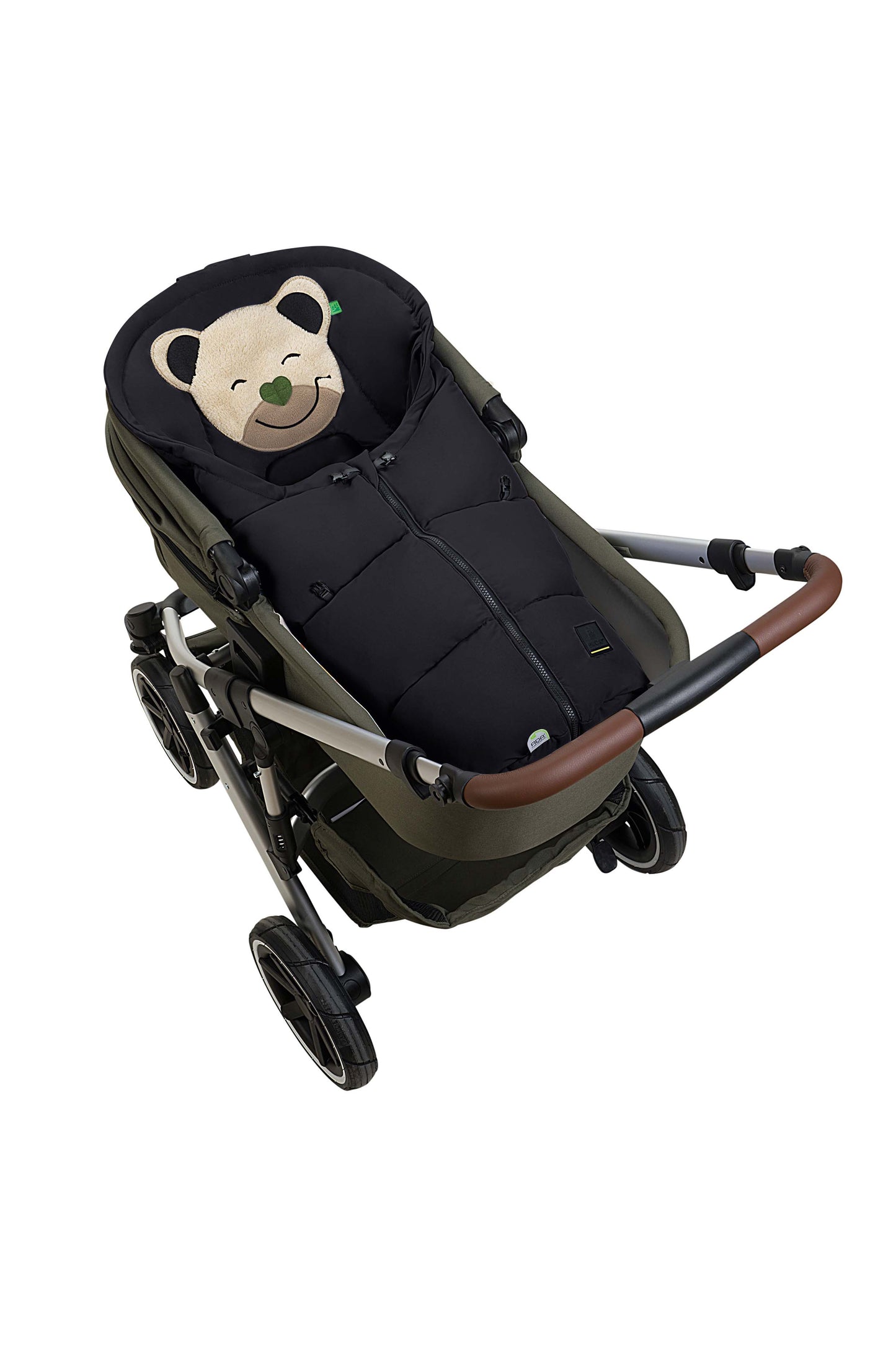 Fußsäckchen Mucki 2.0 liegt in der Babywanne
