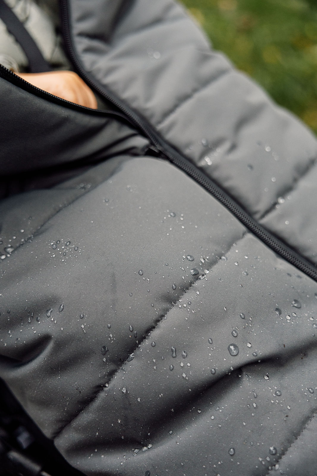 Fußsack Benno 2.0 mit wasserdichtem Oberstoff -Regen perlt ab