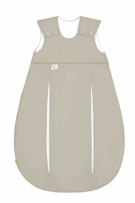 Prima klima Jersey-Schlafsack in sweet chocolate für das ganze Jahr