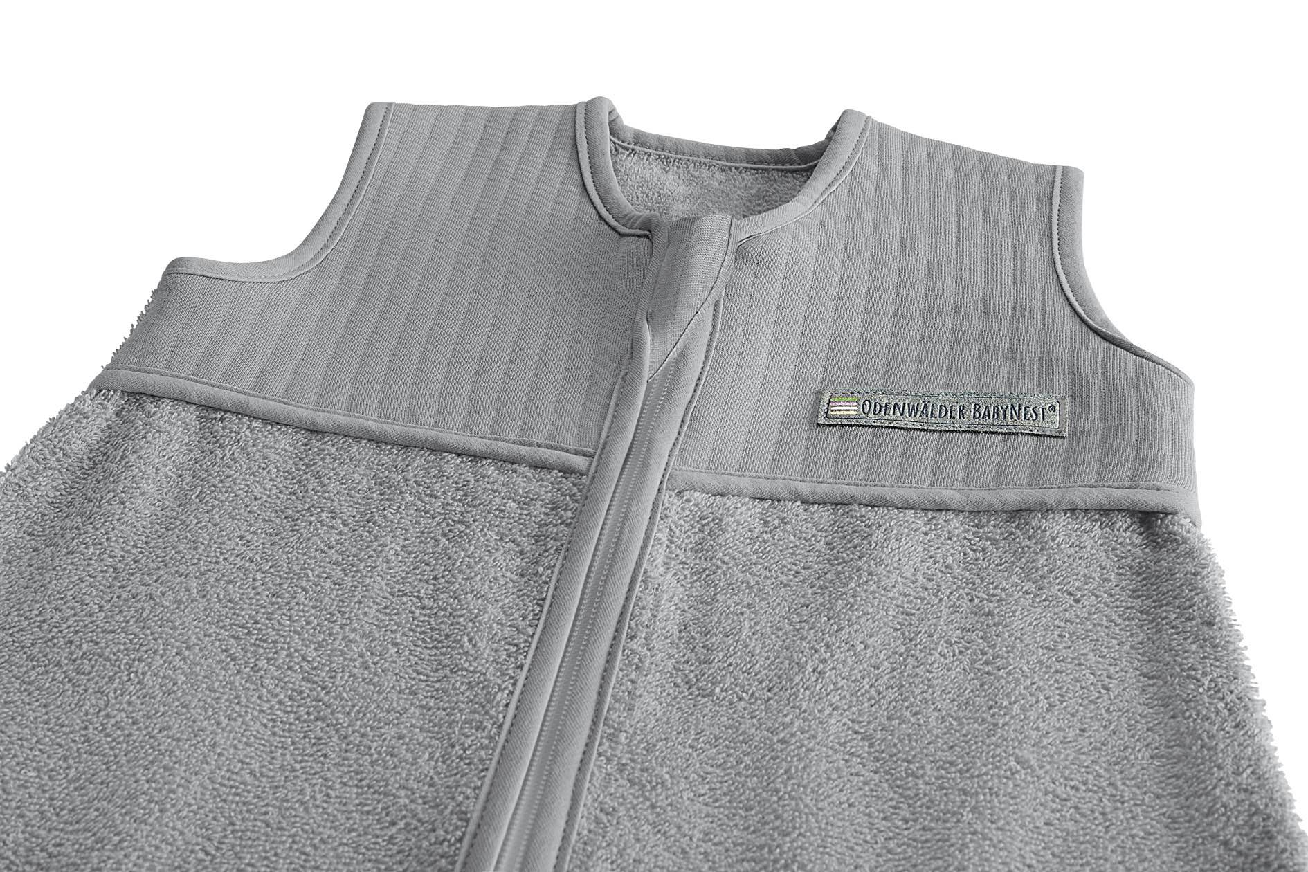 Frottee Schlafsack in grey für Kleinkinder und Babys
