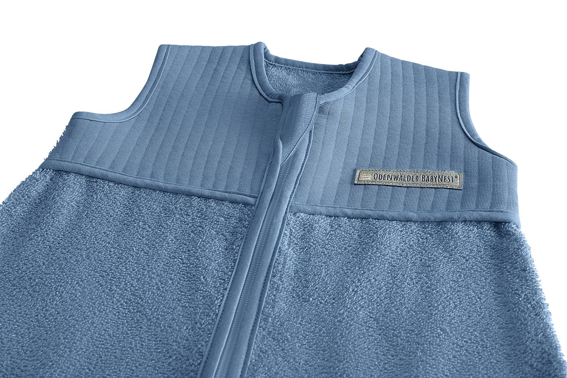 Frottee Schlafsack in spaceblue für Kleinkinder und Babys
