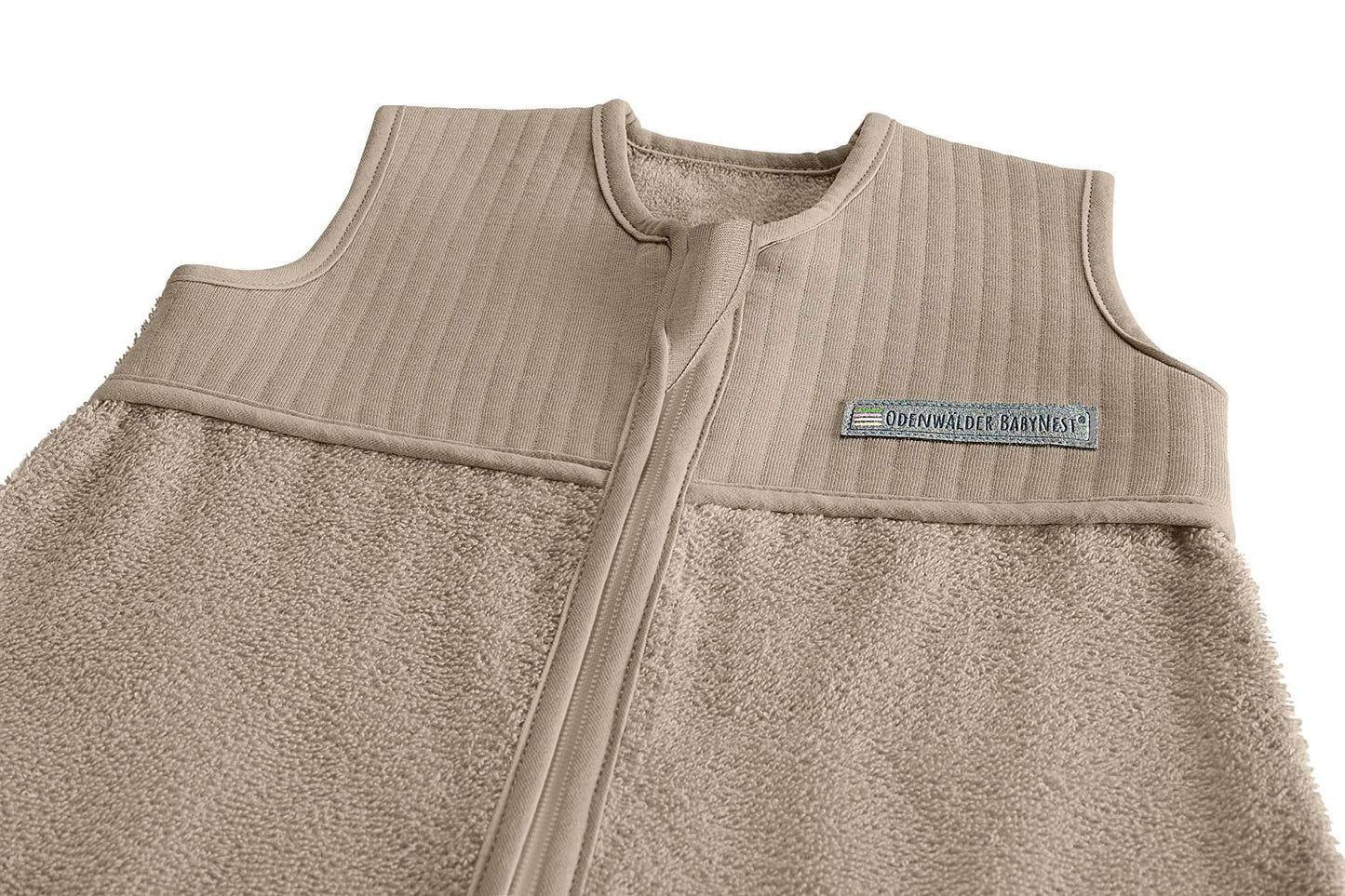 Frottee Schlafsack in sweet chocolate für Kleinkinder und Babys