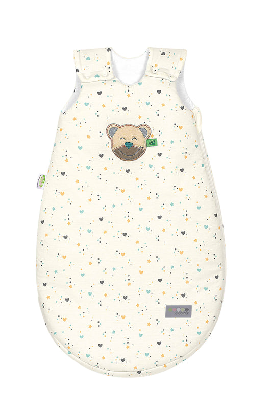 mucki point Jersey-Schlafsack in lovely stardust nature für das ganze Jahr 