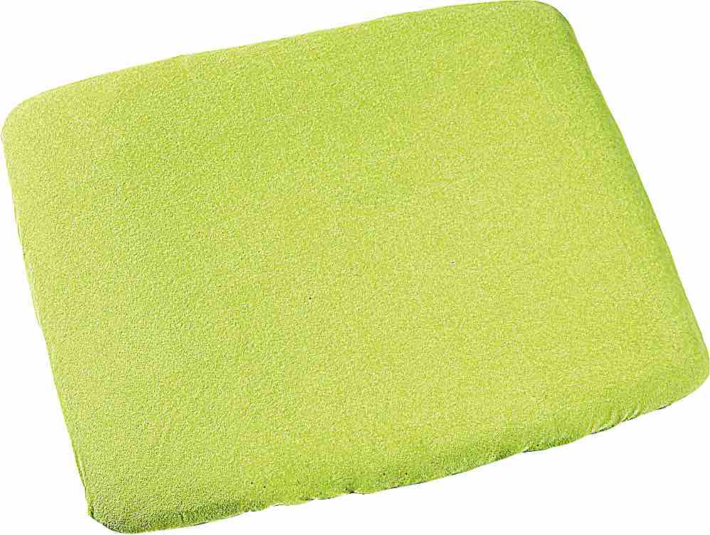 Terry cloth changing mat cover