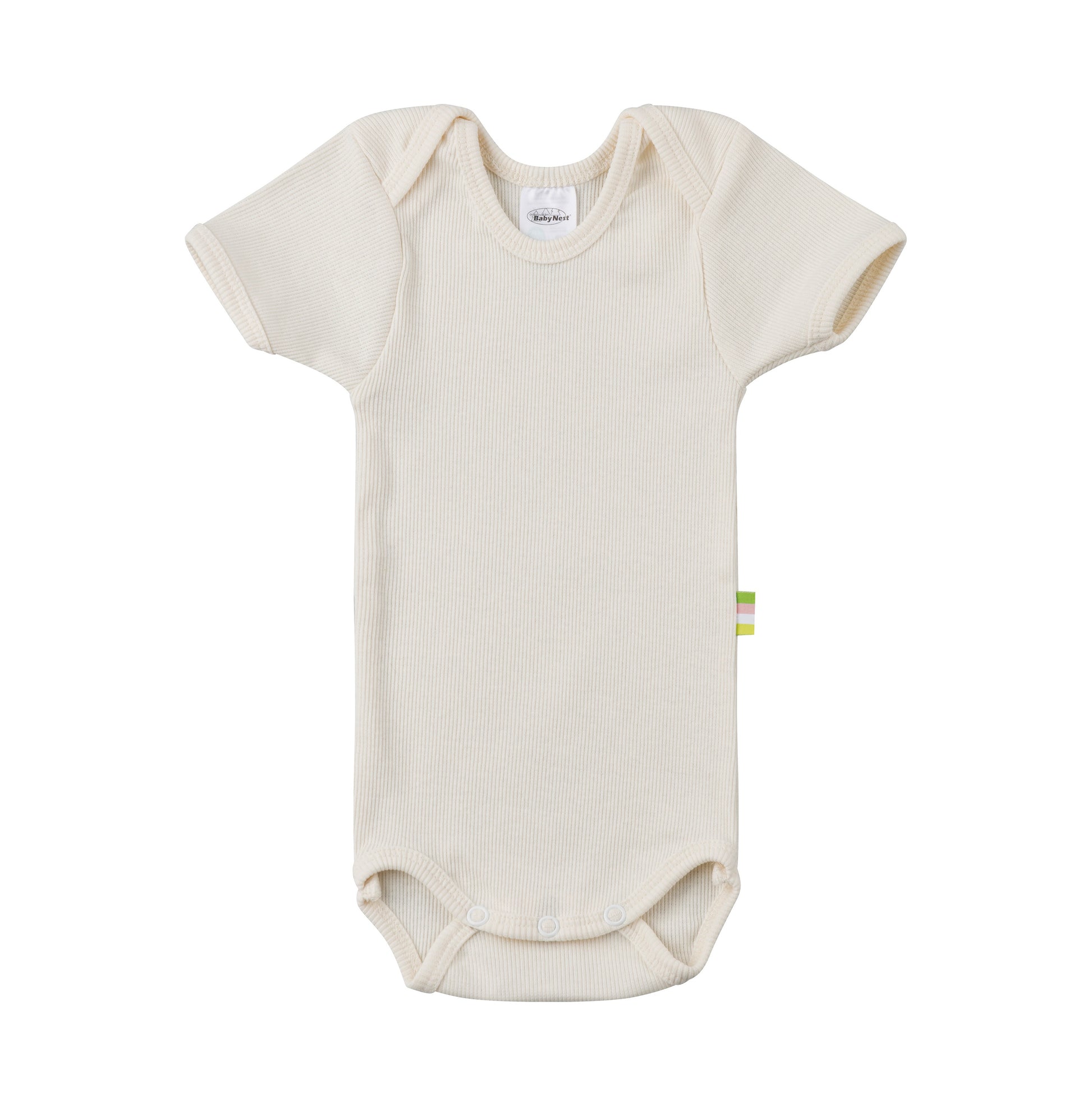 Organic Cotton Baby Body Kurzarm 100% Bio Baumwolle