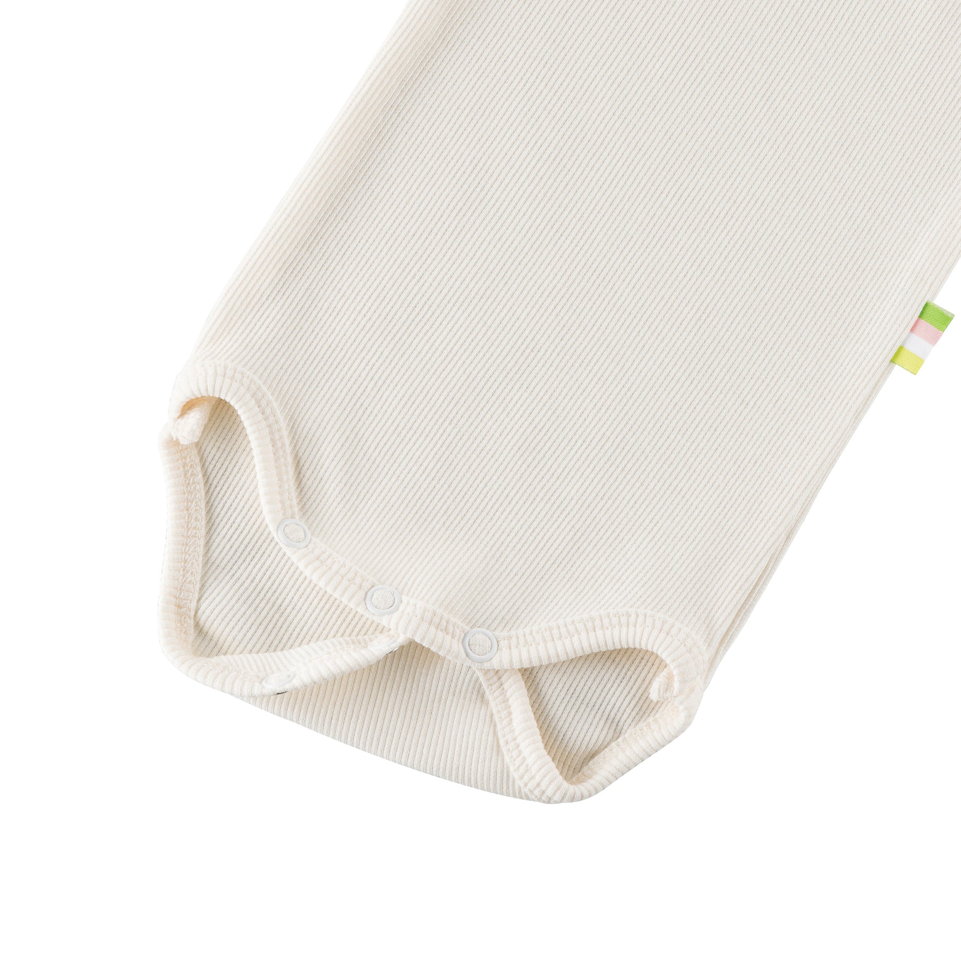 Organic Cotton Baby Body Langarm mit drei Druckknopf Verschluss