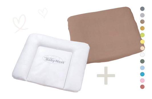 Changing pad core + terry cloth cover changing pad