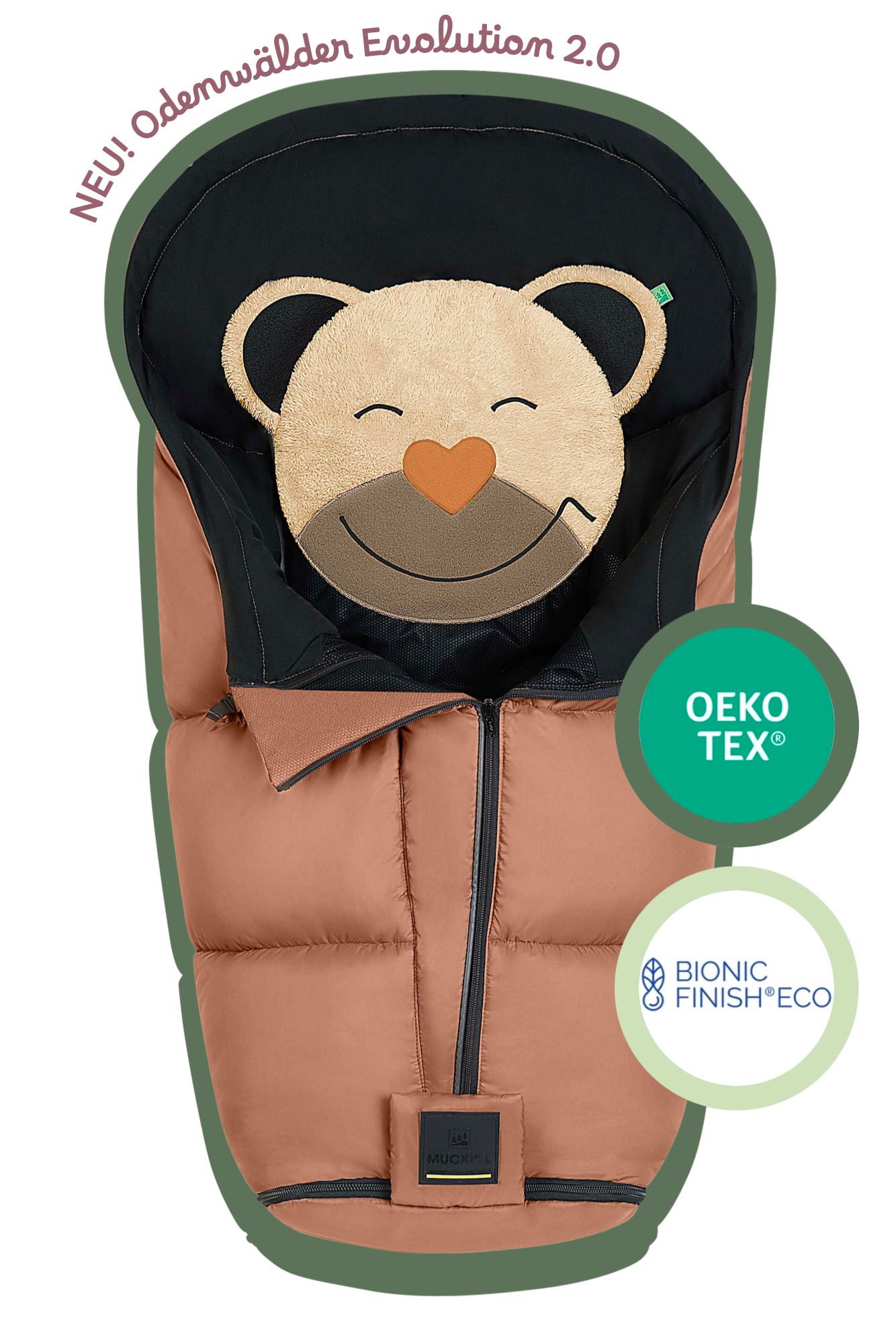 Fußsack Mucki® L-cs 2.0 – Odenwälder BabyNest