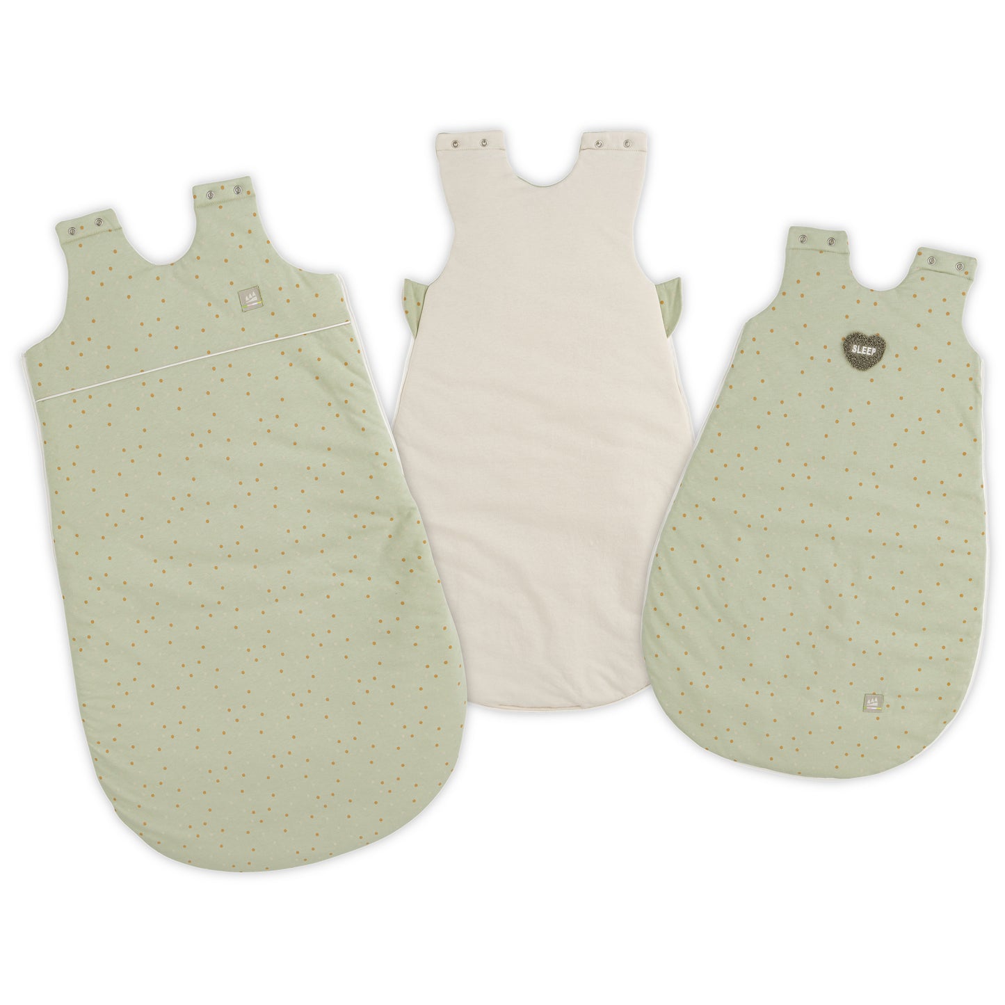 Ganzjahres mitwachsender Jersey-Schlafsack