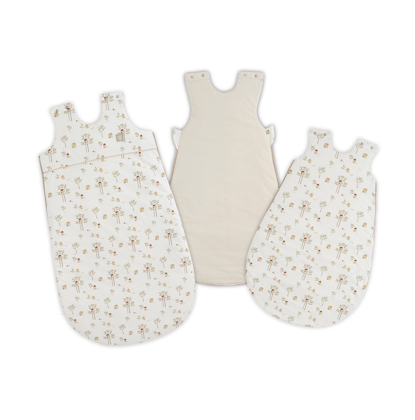 Ganzjahres mitwachsender Jersey-Schlafsack