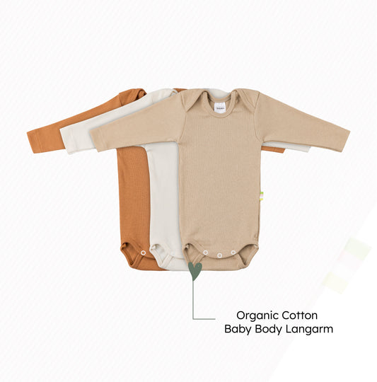 NaturPur Body Bundle enthält drei Langarm-Bodys zum Sparpreis